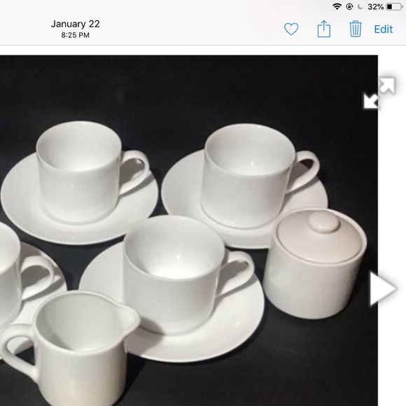 Price drop!Crate & Barrel Espresso set - Picture 3 of 3